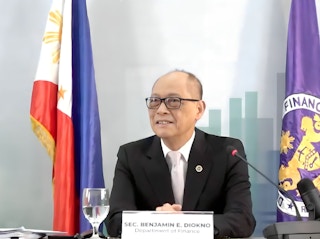 Philippine finance secretary Benjamin Diokno