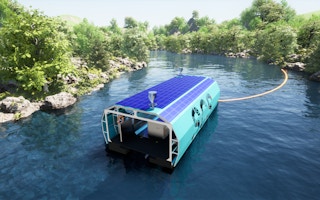 The River Plastic Recovery System from Seven Clean Seas
