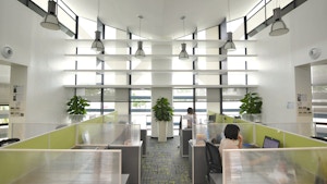 Green building interior