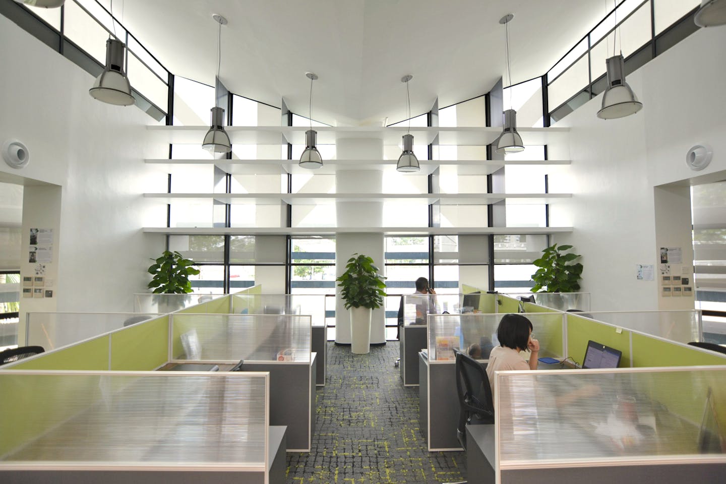 Green building interior