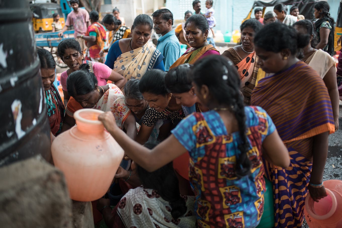 Residents, Dhasaprakash, Chennai, water crisis