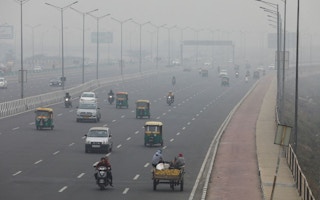 India vehicle smog