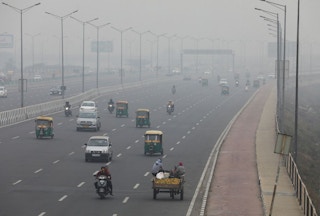 India vehicle smog
