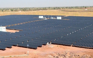 A solar power project