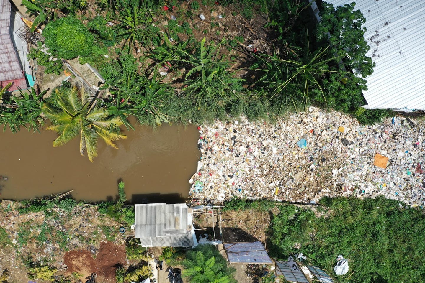 A river in Java, Indonesia