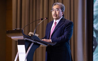 Malaysia's plantation and commodities minister Johari Abdul Ghan at SWR 2025