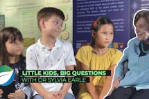 Little kids, big questions: a special interview with Dr Sylvia Earle on World Oceans Day
