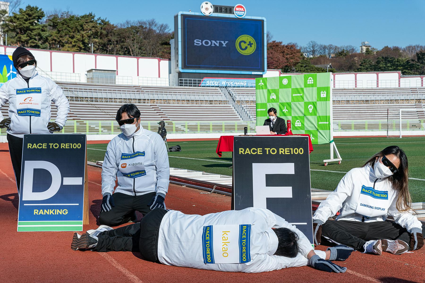 greenpeace asia tech firms demonstration