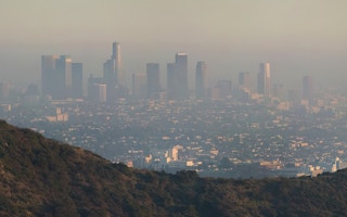Air pollution in LA 