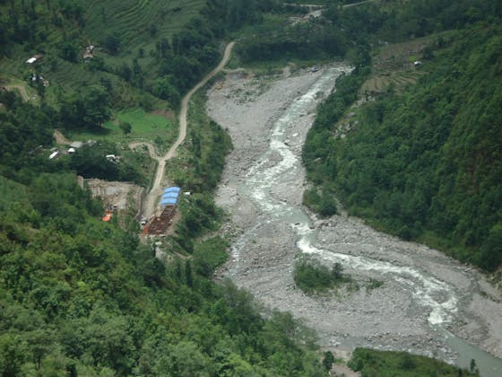 Melamchi Diversion Scheme camp in Nepal