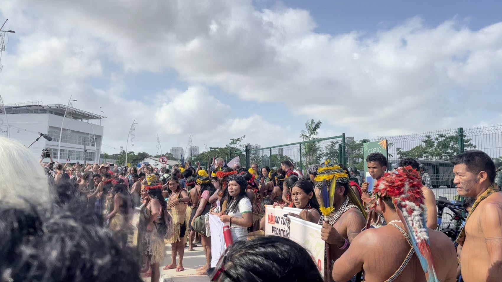 Munduruku protest