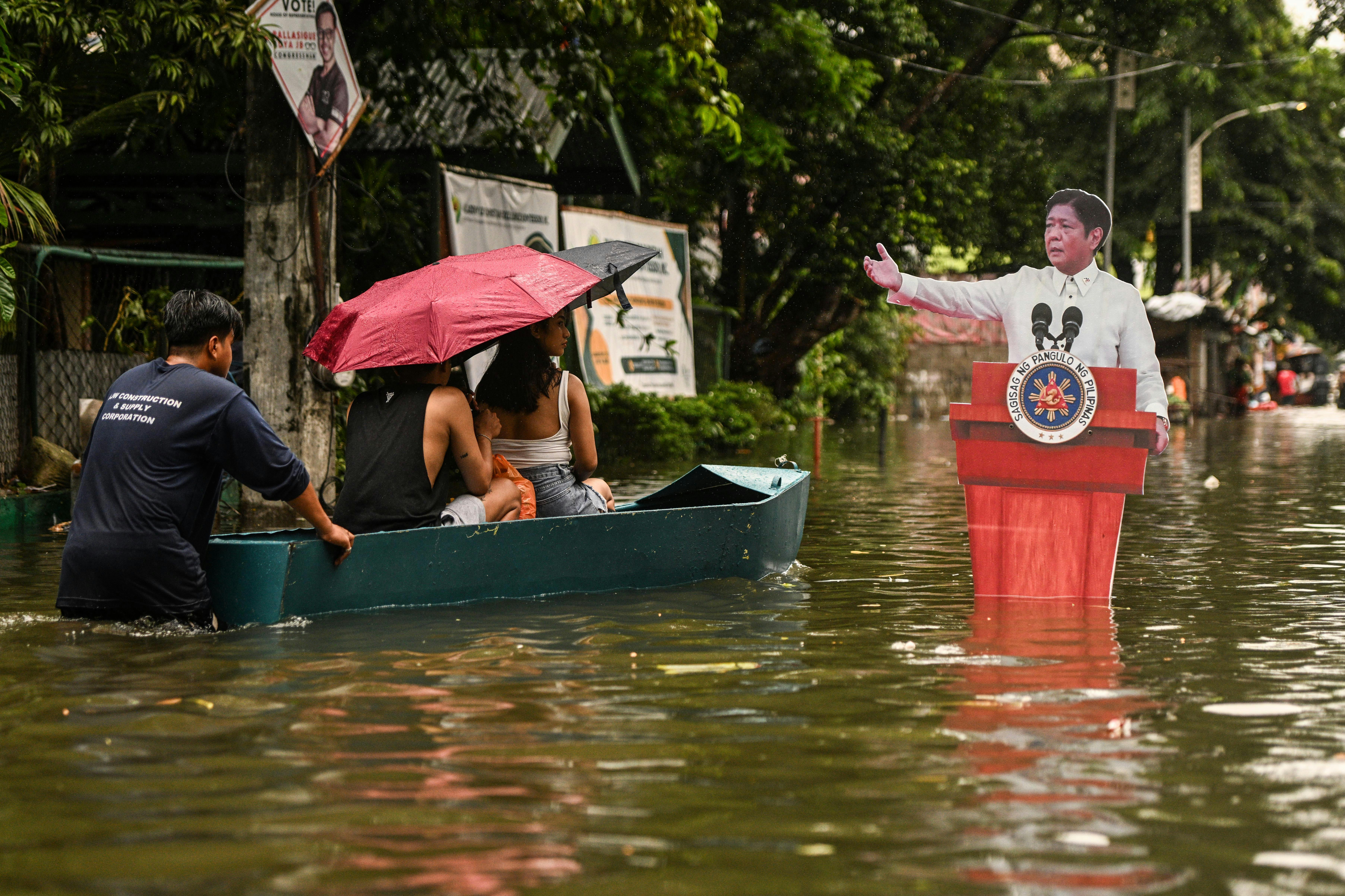 Typhoon Emong hits La Union in the Philippines, July 2025
