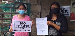 Climate activists, Manila