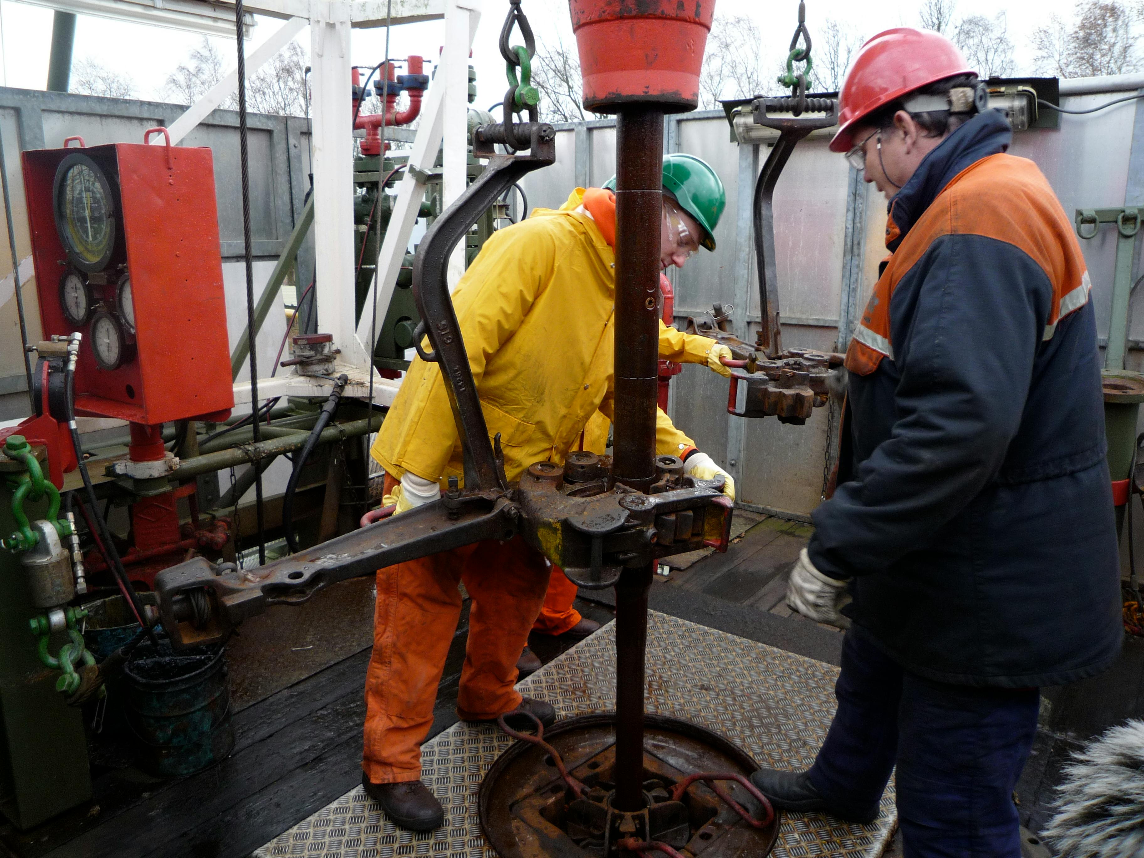 Vincent Bakker during his time working for Shell