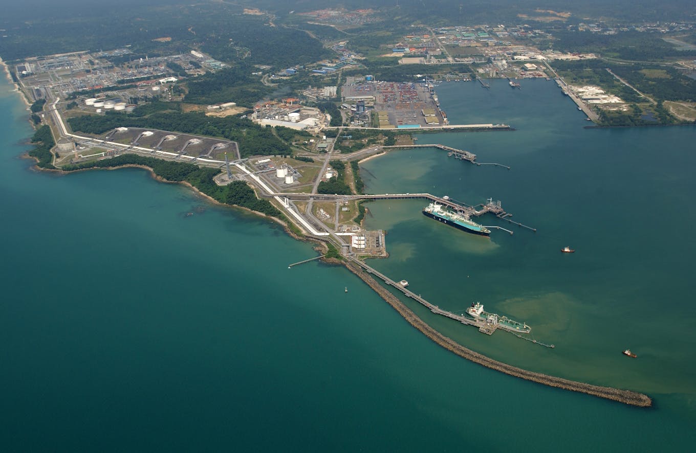 Petronas LNG complex in Malaysia