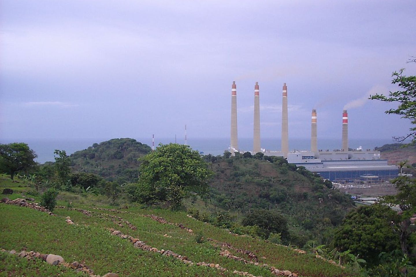 Suralaya coal-fired power plant indonesia