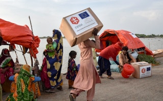Pakistan flood 2022 EU aid