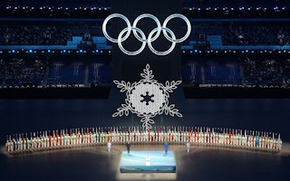 opening ceremony of the Beijing Winter Olympics 2022