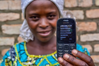 GiveDirectly cash transfer in Rwanda