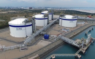 Singapore LNG terminal