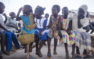 Students in South Sudan 2018
