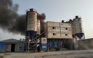 fire breaks out at the SS Power One plant
