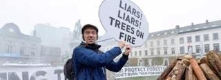 Forest advocates protest EU