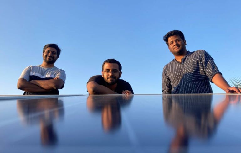 Co-founders of start-up SundayGrids