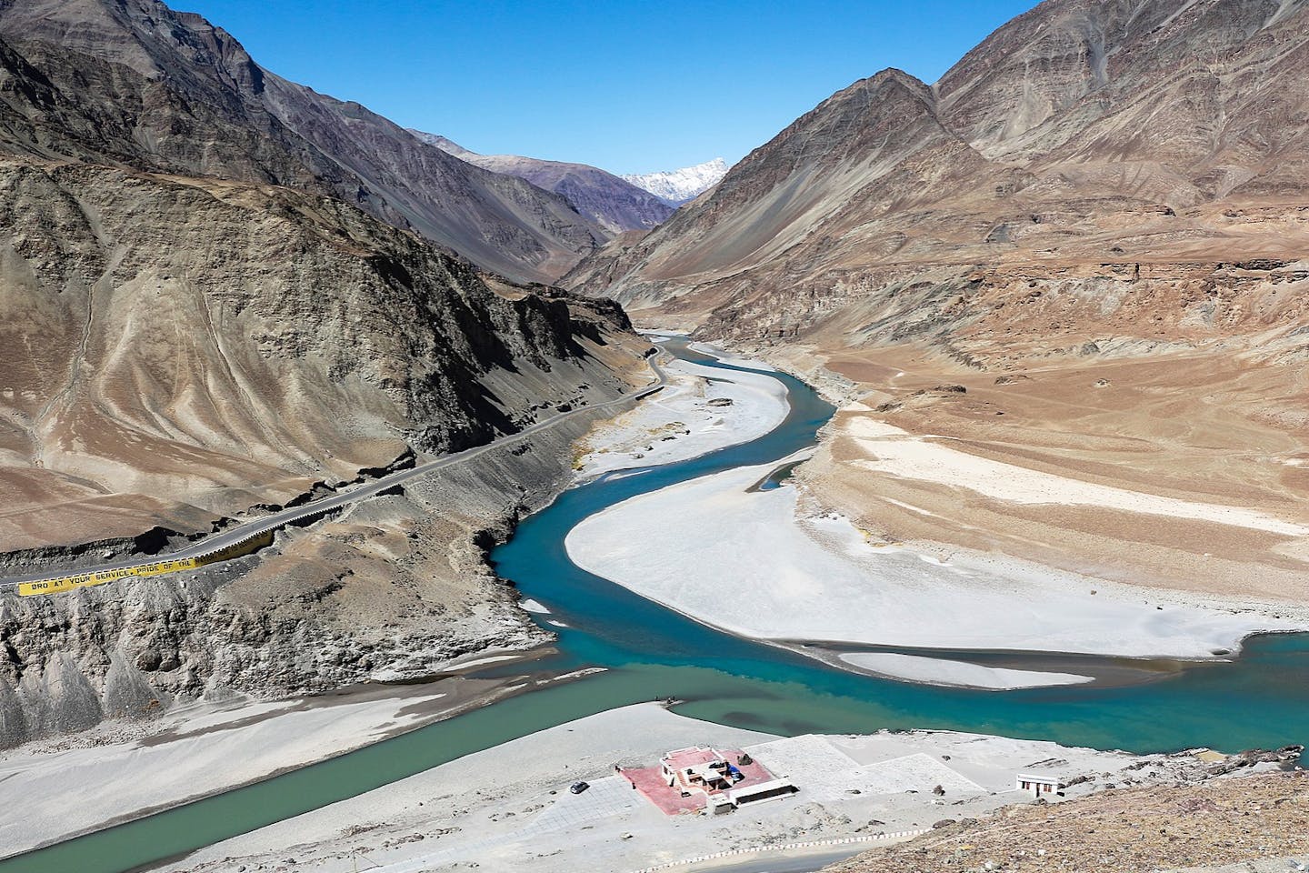 Indus and Zanskar rivers
