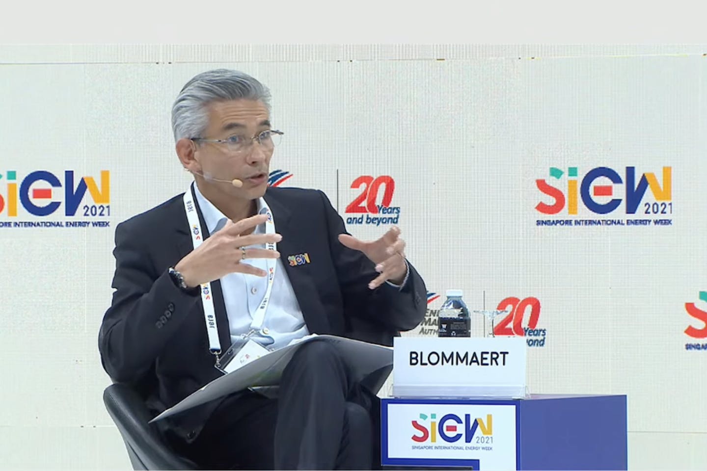 Joe Blommaert, ExxonMobil's president of low carbon solutions