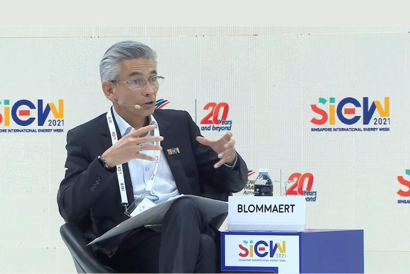 Joe Blommaert, ExxonMobil's president of low carbon solutions