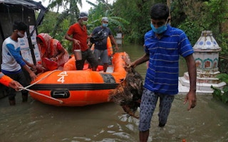 evacuation by national disaster response force