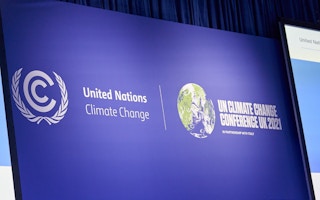 COP26 banner