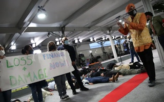 protests at COP26
