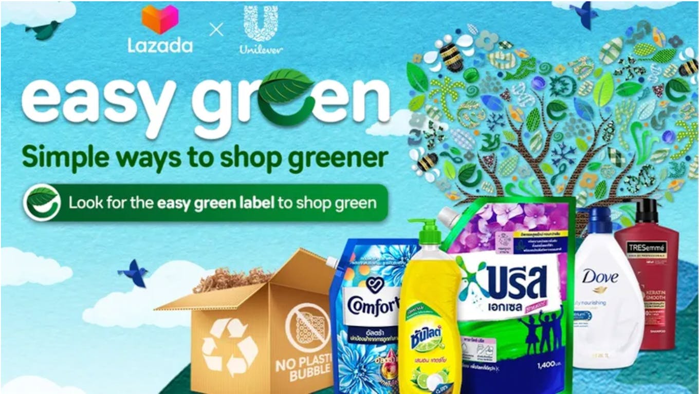 Unilever's Easy Green label scheme
