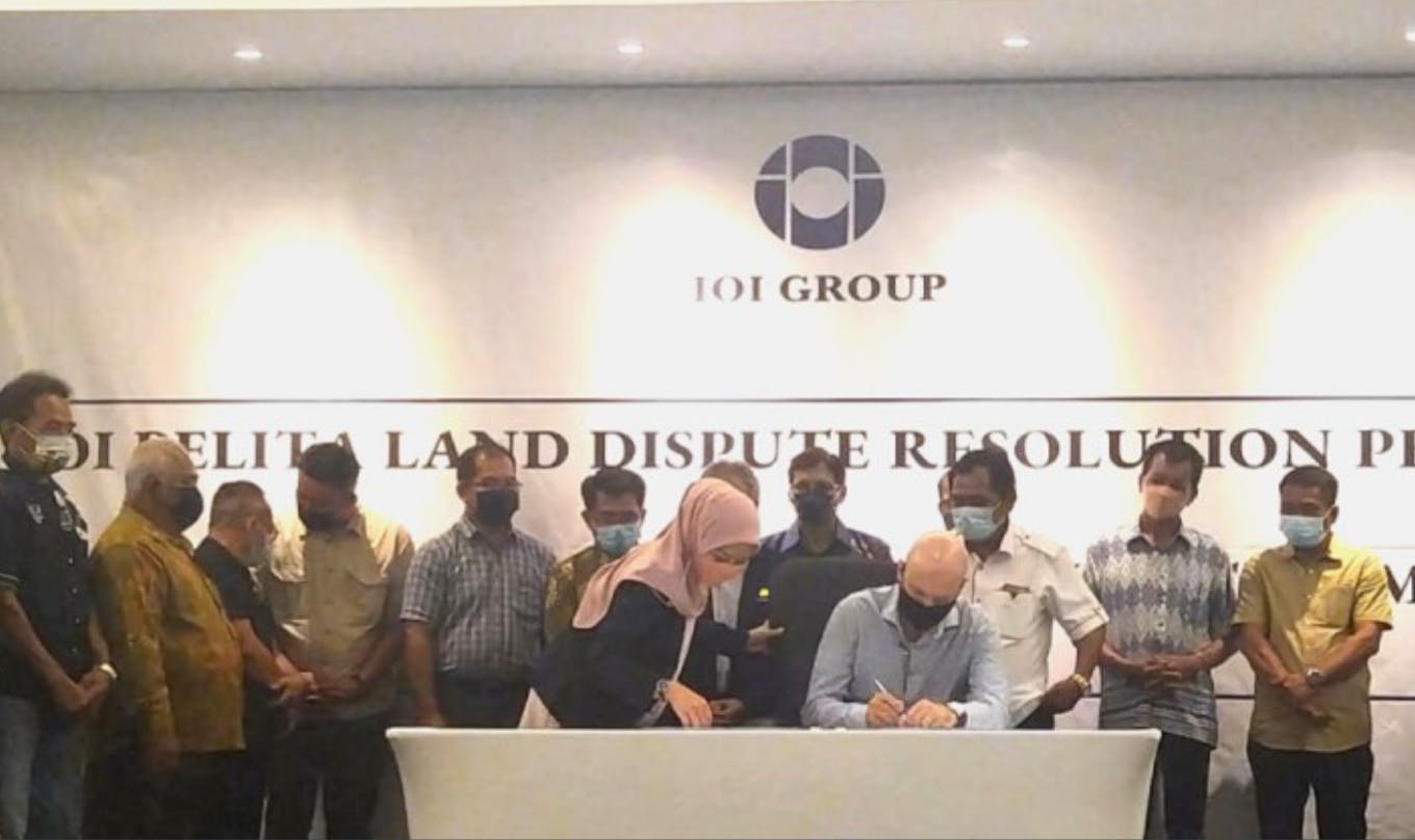 IOI dispute resolution with local communities in Sarawak