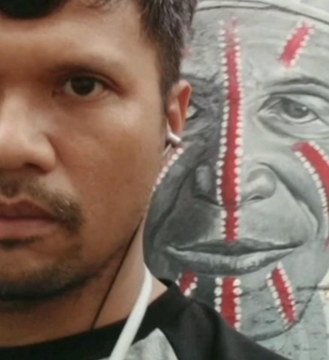 Shaq Koyok, 37 year-old Indigenous artist and activist