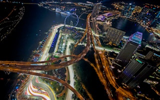 The Singapore Formula One Night Race