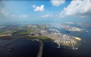Jurong Island, Singapore's oil refining and chemicals hub