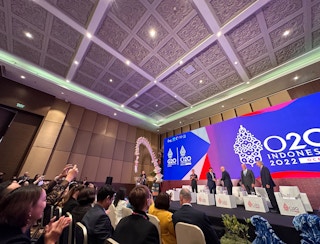 The 020 announcement at the G20 Summit in Bali, Indonesia