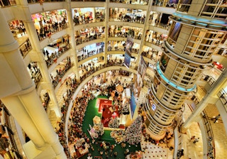 A shopping mall in Kuala Lumpur