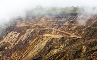 A copper mine in Sabah