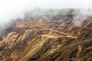 A copper mine in Sabah