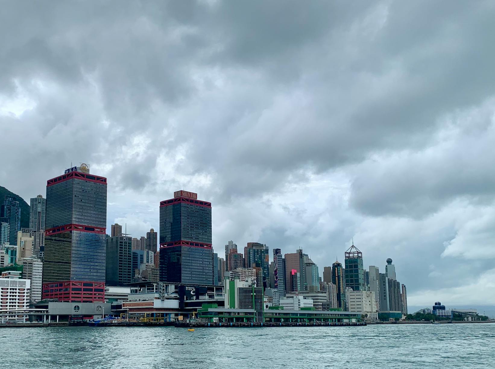 The HK built environment/skyline