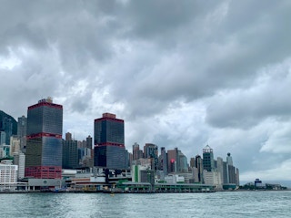 The HK built environment/skyline
