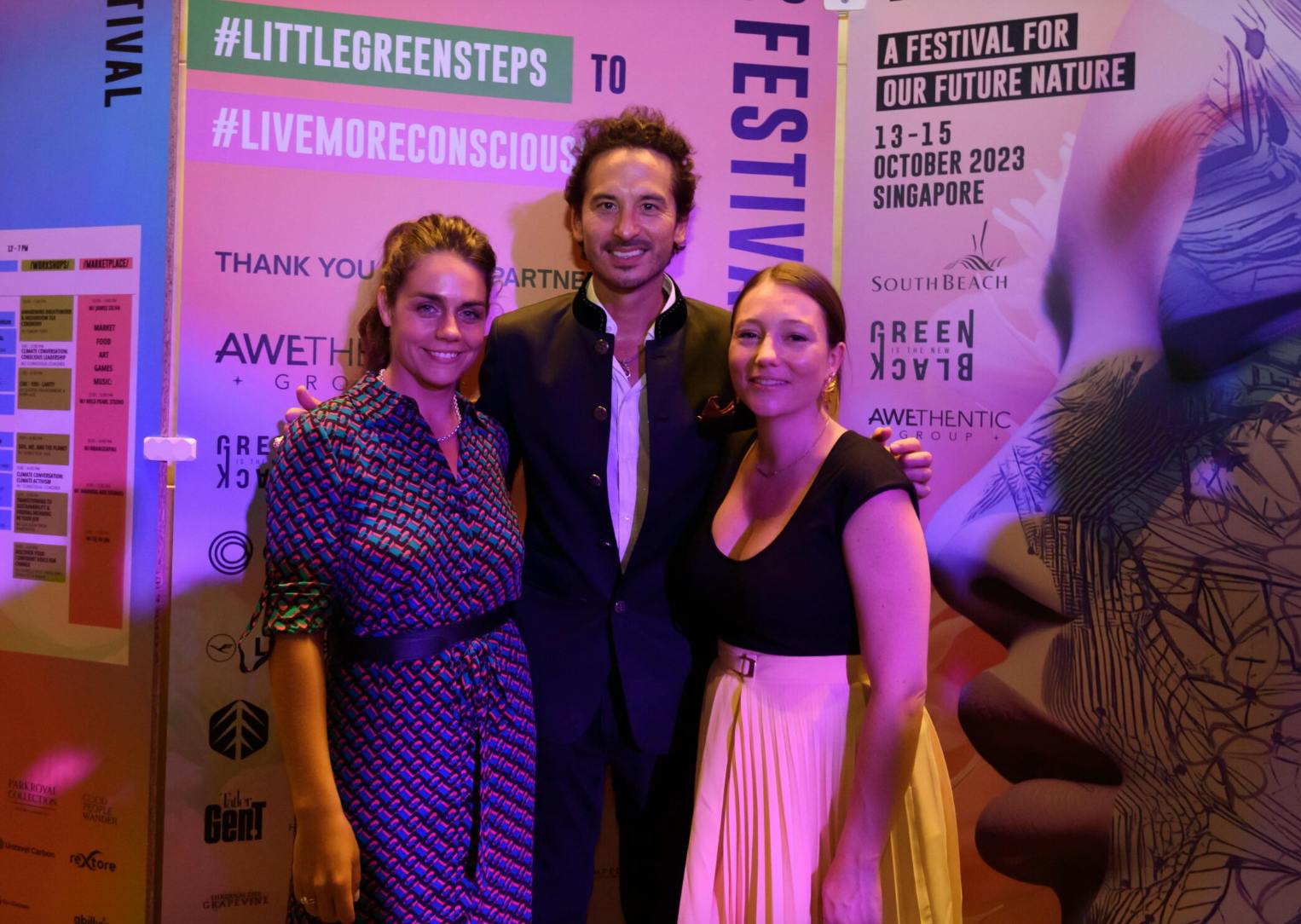 Paula Miquelis, Sean Lee-Davies and Stephanie Dickenson