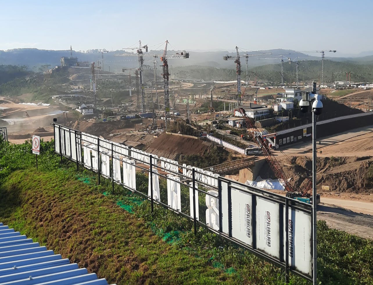 Nusantara under construction