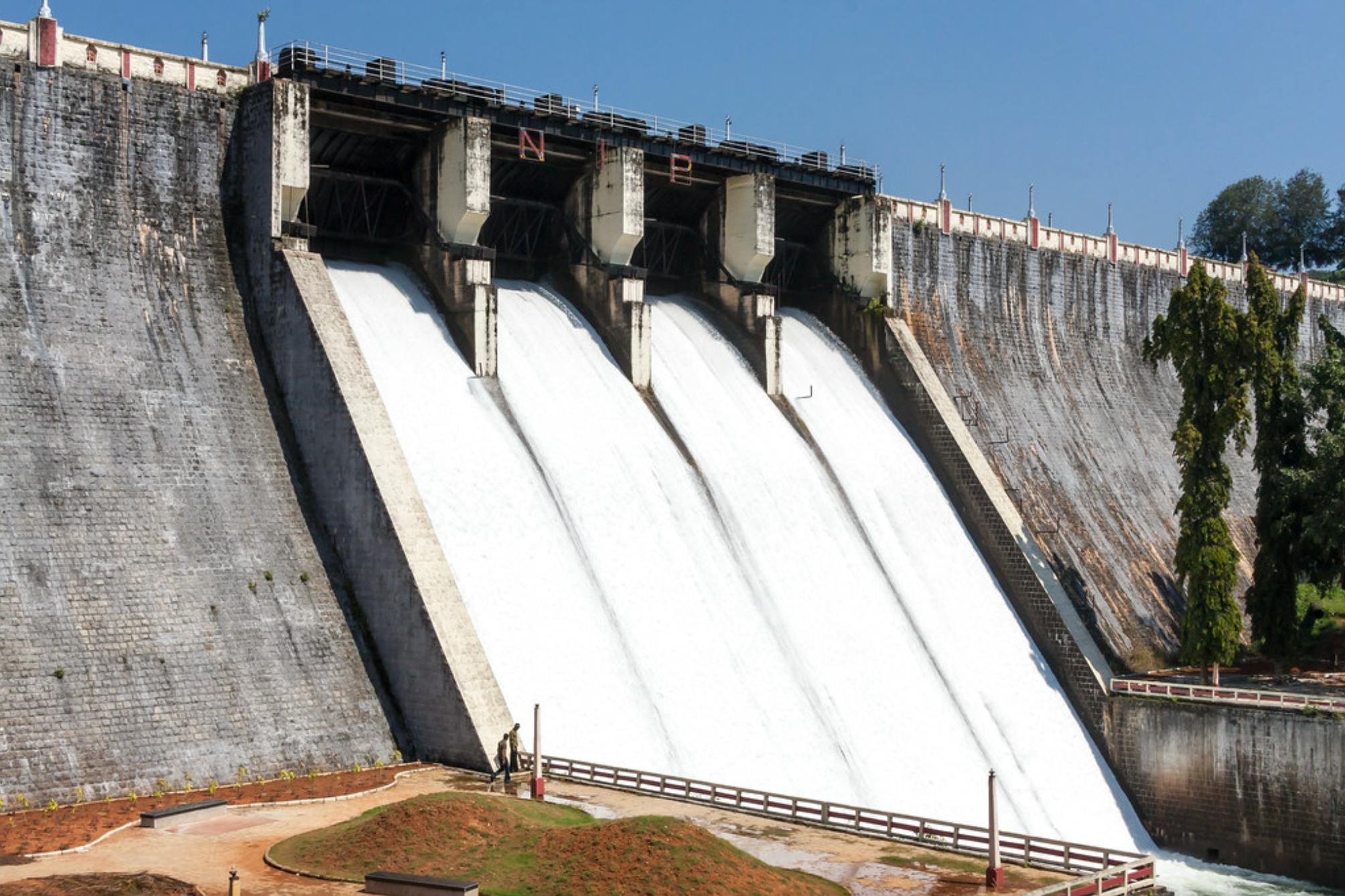 Bhoothathankettu dam in Kerala, India
