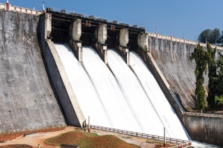 Bhoothathankettu dam in Kerala, India