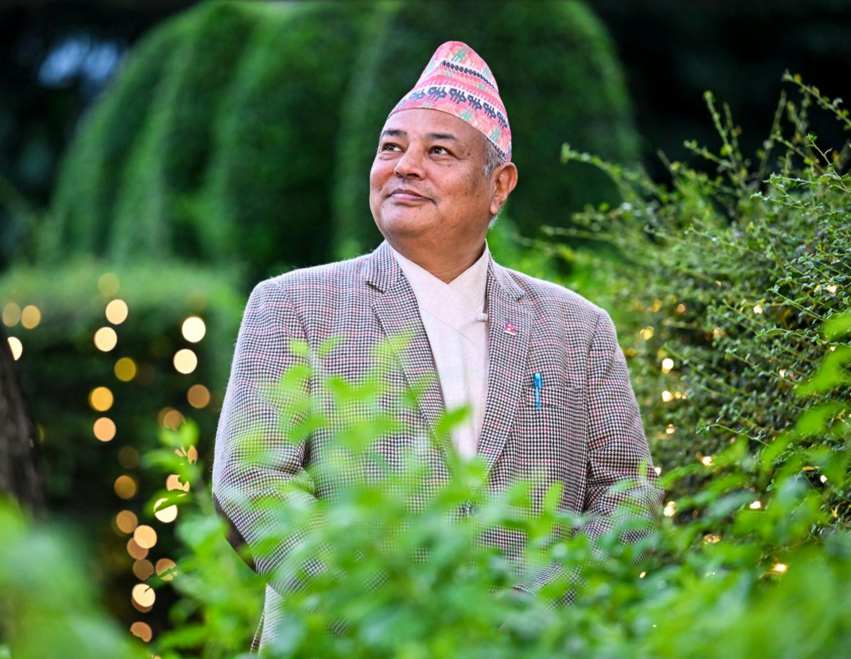 Mahesh Nakarmi at the Eco-Business Sustainability Leadership A-List in Singapore